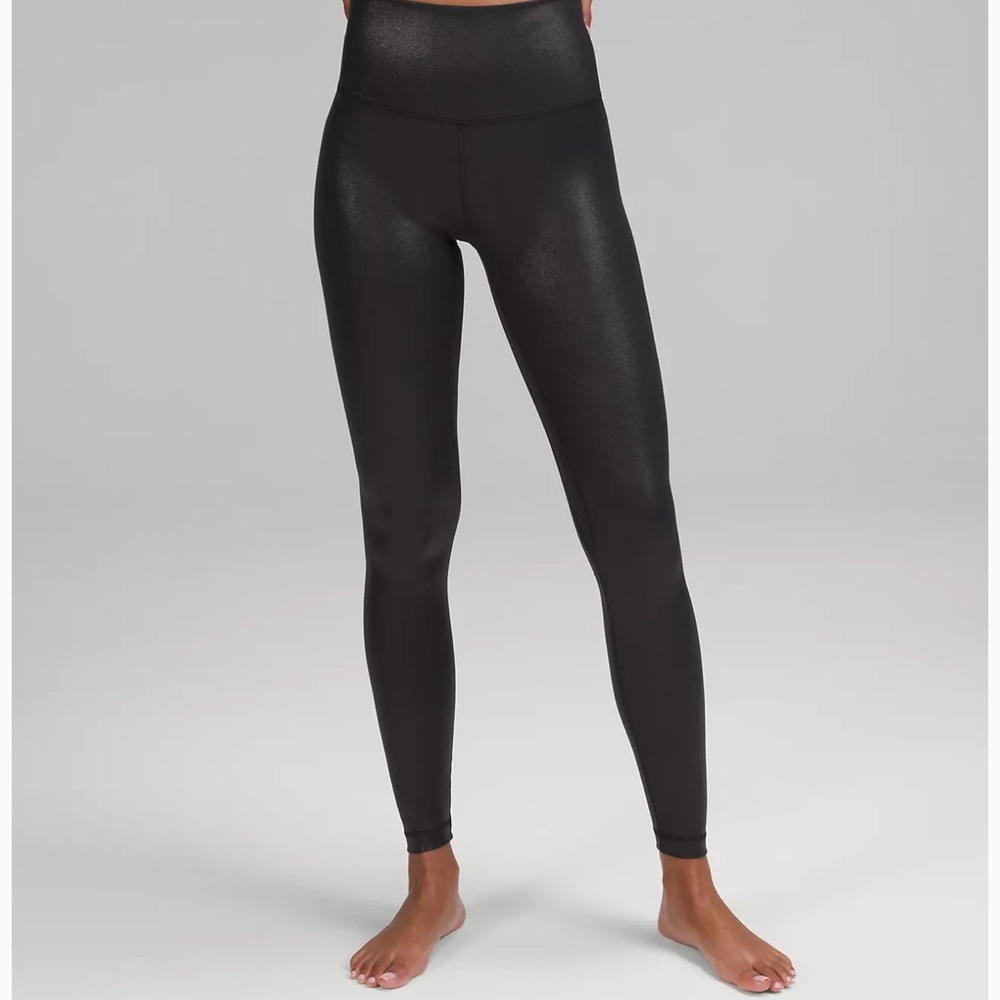 lululemon Wunder Train™ High-Rise Pant 28" Shine size 6